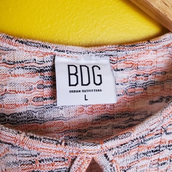 Urban Outfitters Ribbed Long Sleeve Top Size Large - Picture 7 of 8